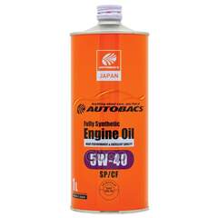 Купить МАСЛО МОТОРНОЕ AUTOBACS ENGINE OIL 5W-40 SP/CF 1Л A00032241