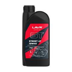 Купить МАСЛО МОТОРНОЕ LAVR MOTO GT STREET 4T 10W-40 1 Л LN7725