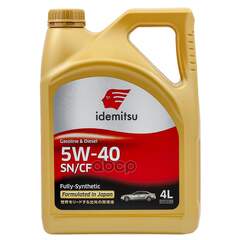 Купить МАСЛО МОТОРНОЕ IDEMITSU F-S SN/CF 5W-40 4Л (30015048-746) 30011333-746