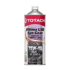 Купить МАСЛО ТРАНСМИССИОННОЕ TOTACHI ULTIMA LSD SYN-GEAR 75W-90 СИНТЕТИЧЕСКОЕ 1 Л 4589904931512