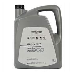 Купить МАСЛО МОТОРНОЕ СИНТЕТИЧЕСКОЕ VAG LONGLIFE III SAE 0W-30 5Л GS55545M4