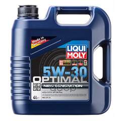 Купить МАСЛО МОТОРНОЕ LIQUI MOLY OPTIMAL NEW GEN 5W-30 СИНТЕТИЧЕСКОЕ 4 Л 39031