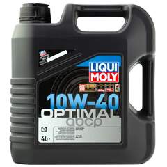 Купить МАСЛО МОТОРНОЕ LIQUI MOLY OPTIMAL 10W-40 ПОЛУСИНТЕТИЧЕСКОЕ 4 Л 3930