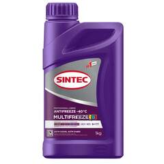 Купить АНТИФРИЗ SINTEC MULTIFREEZE G12 ГОТОВЫЙ -40 ФИОЛЕТОВЫЙ 1 КГ 990561