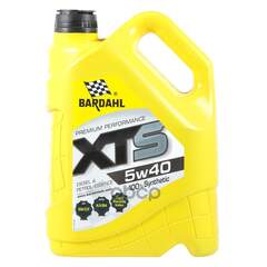 Купить МАСЛО МОТОРНОЕ СИНТЕТИЧЕСКОЕ BARDAHL XTS 5W-40 5Л 36893