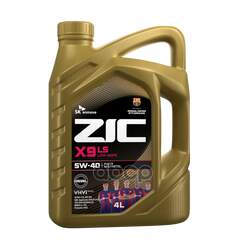 Купить МАСЛО МОТОРНОЕ ZIC X9 LS DIESEL 5W-40 СИНТЕТИЧЕСКОЕ 4 Л 162609