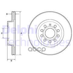 Купить ДИСК ТОРМОЗНОЙ (2ШТ В УП) VAG A3 (8L1), OCTAVIA I COMBI (1U5), CADDY III ВЭН (2KB, 2KJ, 2CB, 2CJ) BG3832C