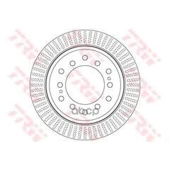 Купить ДИСК ТОРМОЗНОЙ ЗАДНИЙ TOYOTA LAND CRUISER PRADO 150, LEXUS GX460 DF6342
