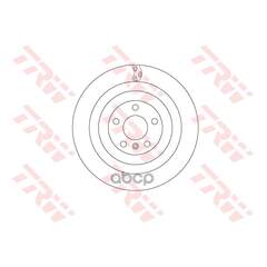 Купить ДИСК ТОРМОЗНОЙ ЗАДНИЙ MERCEDES W166, X166 4-MATIC DF6365S