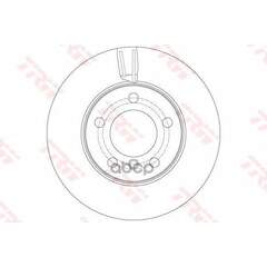 Купить ДИСК ТОРМОЗНОЙ ПЕРЕДНИЙ MINI COUNTRYMAN R60 (294ММ) DF6136