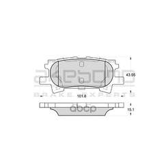 Купить КОЛОДКИ ТОРМОЗНЫЕ ДИСКОВЫЕ ЗАДНИЕ ПОДХОДЯТ ДЛЯ LEXUS RX300-400H (_U3_), TOYOTA HIGHLANDER (_U2_) AN-688WK