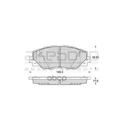 Купить КОЛОДКИ ТОРМОЗНЫЕ ДИСКОВЫЕ ПЕРЕДНИЕ ПОДХОДЯТ ДЛЯ TOYOTA RAV4 05 AN-732K