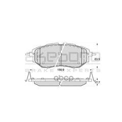 Купить КОЛОДКИ ТОРМОЗНЫЕ ДИСКОВЫЕ ПЕРЕДНИЕ ПОДХОДЯТ ДЛЯ SUBARU LEGASY IV, OUTBACK (BM, BR), TRIBECA (B9) AN-703WK