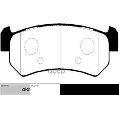 Купить КОЛОДКИ ТОРМОЗНЫЕ ДИСКОВЫЕ ЗАДНИЕ DAEWOO NUBIRA 1.6I/1.8I 03 (НОВ АРТ GK0442) CKKD-14