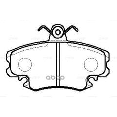 Купить КОЛОДКИ ТОРМОЗНЫЕ ДИСКОВЫЕ ПЕРЕДНИЕ RENAULT CLIO 91/R19 92-96, PEUGEOT 205/309 1.9GTI 98 (СТАРЫЙ АРТ. CKRN-1) GK0909