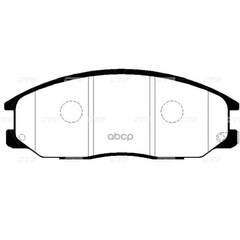 Купить КОЛОДКИ ТОРМОЗНЫЕ ДИСКОВЫЕ ПЕРЕДНИЕ HYUNDAI H1/STAREX, H1 TQ, SANTA FE. SSANGYONG ACTYON (СТАРЫЙ АРТ. CKKS-7) GK0563