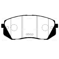 Купить КОЛОДКИ ТОРМОЗНЫЕ ПЕРЕДНИЕ HYUNDAI I40 11- (СТАРЫЙ АРТ. CKKH-47) GK0501