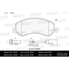 Купить КОЛОДКИ ТОРМОЗНЫЕ ПЕРЕДНИЕ (С ДАТЧИКОМ) (СМЕСЬ LOW-METALLIC) FORD TRANSIT 330/350 06-/VW AMAROK 10- (TRW GDB1724) E400091