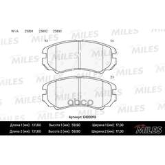 Купить КОЛОДКИ ТОРМОЗНЫЕ ПЕРЕДНИЕ (СМЕСЬ LOW-METALLIC) HYUNDAI SONATA V, TUCSON (JM), KIA SOUL (AM), CHANGAN CS35/PLUS (TRW GDB3352) E400019