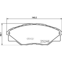 Купить КОЛОДКИ ТОРМОЗНЫЕ ДИСКОВЫЕ, ПЕРЕДНИЕ, TOYOTA COROLLA , COROLLA ESTATE , COROLLA SALOON , COROLLA WAGON NP1061