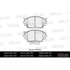 Купить КОЛОДКИ ТОРМОЗНЫЕ ПЕРЕДНИЕ (СМЕСЬ LOW-METALLIC) MAZDA 3 13- (TRW GDB3592) E400442