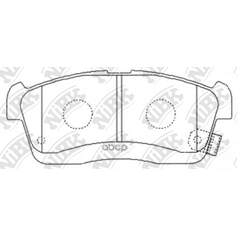 Купить КОЛОДКИ ТОРМОЗНЫЕ ДИСКОВЫЕ TOYOTA PASSO 2005-2010 PN6492