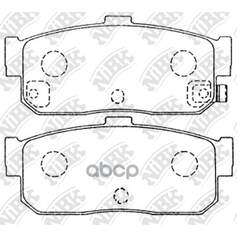 Купить КОЛОДКИ ТОРМОЗНЫЕ NISSAN ALMERA 95-/MAXIMA 95-/PRIMERA 90-98/SUNNY 87-95 ЗАДНИЕ PN2224