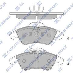 Купить КОЛОДКИ ТОРМОЗНЫЕ ДИСКОВЫЕ MB VITO/SPRINTER, VW LT II 28-35 96 SP1273A