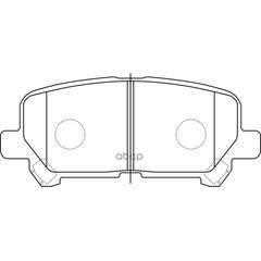 Купить КОЛОДКИ ТОРМОЗНЫЕ ЗАДНИЕ HONDA PILOT 08-/ACURA MDX 06- BP28002