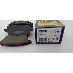 Купить КОЛОДКИ ТОРМОЗНЫЕ ДИСКОВЫЕ RENAULT SCENIC III 09- SP1903A