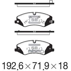 Купить КОЛОДКИ ТОРМОЗНЫЕ ПЕРЕДНИЕ LAND ROVER DISCOVERY/RR SPORT 5.0 V8/3.0TD 09 SP2238