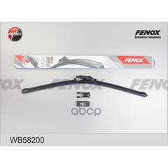 Купить ЩЕТКА СТЕКЛООЧИСТИТЕЛЯ 580 ММ БЕСКАРКАСНАЯ 1 ШТ FENOX MULTI ADAPTER X5 WB58200