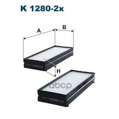 Купить ФИЛЬТР САЛОННЫЙ, 2ШТ FILTRON K1280-2X