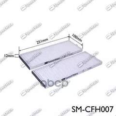 Купить ФИЛЬТР САЛОННЫЙ HYUNDAI ACCENT (TAGAZ), GETZ (TB) (-2005) SPEEDMATE SM-CFH007