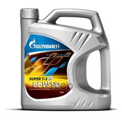 Купить МАСЛО ТРАНСМИССИОННОЕ GAZPROMNEFT SUPER Т-3 85W-90 4 Л 2389901364