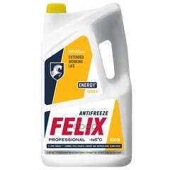 Купить АНТИФРИЗ FELIX ENERGY ГОТОВЫЙ -40C ЖЕЛТЫЙ 5 КГ 430206027