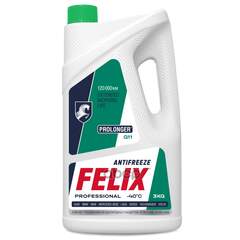 Купить АНТИФРИЗ FELIX PROLONGER G11 ГОТОВЫЙ -40C ЗЕЛЕНЫЙ 3 КГ 430206327