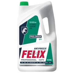 Купить АНТИФРИЗ FELIX PROLONGER ГОТОВЫЙ -40C ЗЕЛЕНЫЙ 5 КГ 430206031