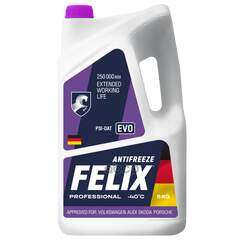 Купить АНТИФРИЗ FELIX EVO G12+ ГОТОВЫЙ -40C ФИОЛЕТОВЫЙ 5 КГ 430206335