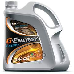 Купить МАСЛО МОТОРНОЕ G-ENERGY F SYNTH 0W-40 СИНТЕТИЧЕСКОЕ 4 Л 2531401269