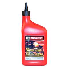Купить МАСЛО ТРАНСМИССИОННОЕ MOTORCRAFT SYNTHETIC REAR AXLE LUBRICANT 75W-140 СИНТЕТИЧЕСКОЕ 0,946 Л XY75W140QL
