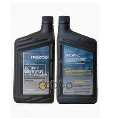Купить МАСЛО МОТОРНОЕ MAZDA MOTOR OIL SN 5W-30 ПОЛУСИНТЕТИЧЕСКОЕ 0.946 Л 0000-77-5W30QT
