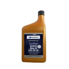 Купить МАСЛО МОТОРНОЕ SUBARU SYNTHETIC 5W-30 СИНТЕТИЧЕСКОЕ 0.946 Л SOA42-7V1410