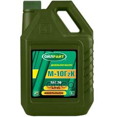 Купить МАСЛО МОТОРНОЕ OILRIGHT М-10Г2К SAE30 МИНЕРАЛЬНОЕ 5 Л 2502