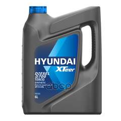 Купить МАСЛО МОТОРНОЕ HYUNDAI XTEER DIESEL D500/D700 CI-4/SL 10W-30 СИНТЕТИЧЕСКОЕ 6 Л 1061002