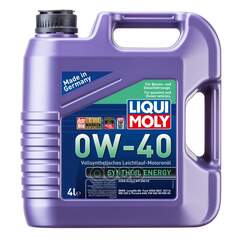 Купить МАСЛО МОТОРНОЕ LIQUI MOLY SYNTHOIL ENERGY A3 / B4 0W-40 СИНТЕТИЧЕСКОЕ 4 Л 7536 / 2451