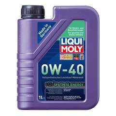 Купить МАСЛО МОТОРНОЕ LIQUI MOLY SYNTHOIL ENERGY A3 / B4 0W-40 СИНТЕТИЧЕСКОЕ 1 Л 1922 / 9514