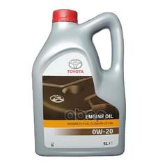 Купить МАСЛО МОТОРНОЕ TOYOTA GENUINE MOTOR OIL 0W-20 AFE EXTRA, 5Л TOYOTA 08880-86294