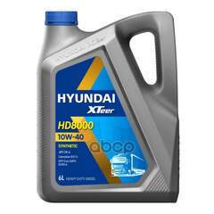 Купить МАСЛО МОТОРНОЕ HYUNDAI XTEER DIESEL HD ULTRA 10W-40 6 Л 1061004