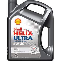 Купить МАСЛО МОТОРНОЕ SHELL HELIX ULTRA PROFESSIONAL AM-L 5W-30 СИНТЕТИЧЕСКОЕ 5 Л 550046682